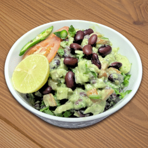 Steamed Rajma Salad